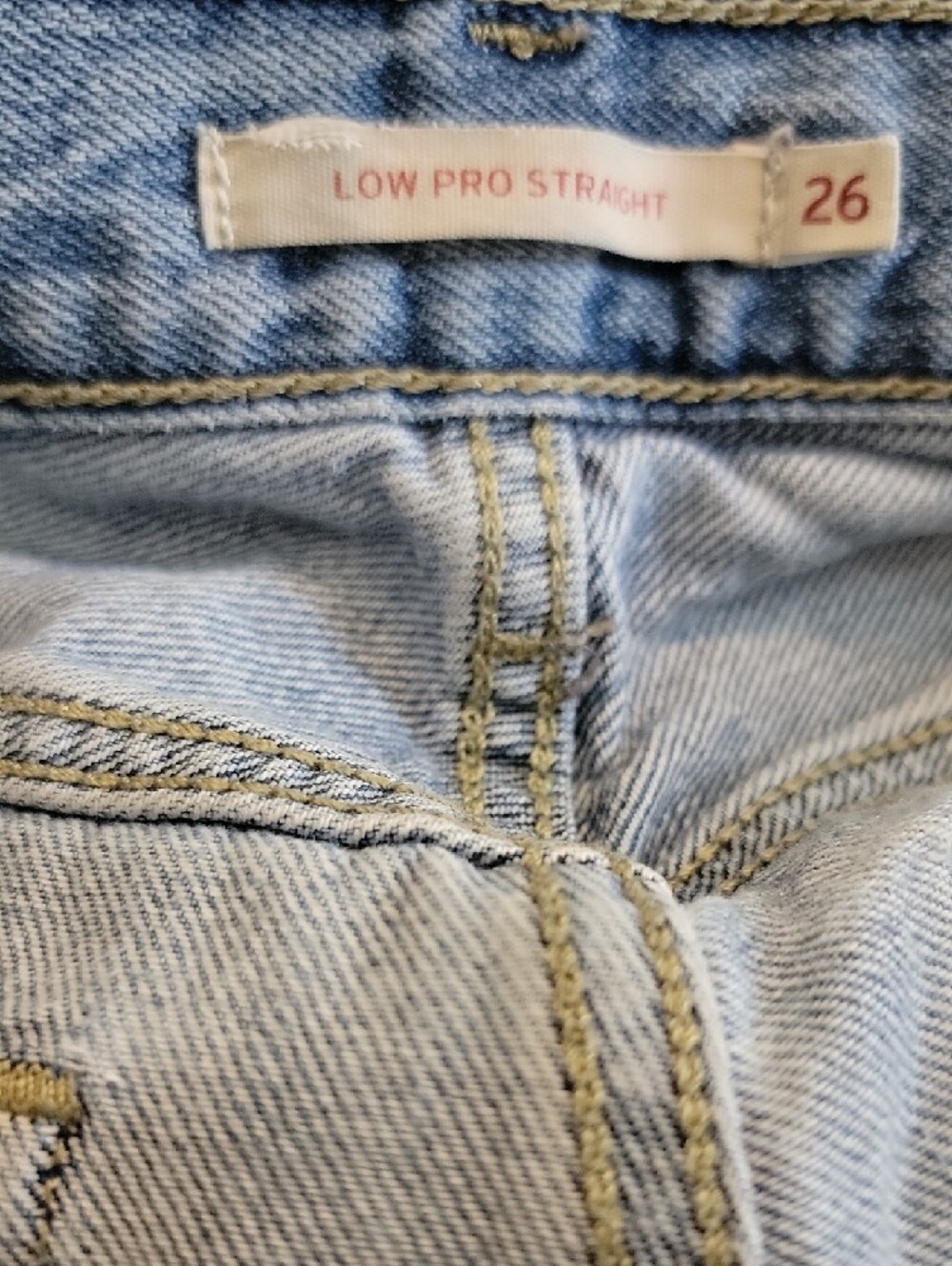 Levi's Women's Straight-Leg Jeans in Medium Blue Denim - Picture 5 of 5